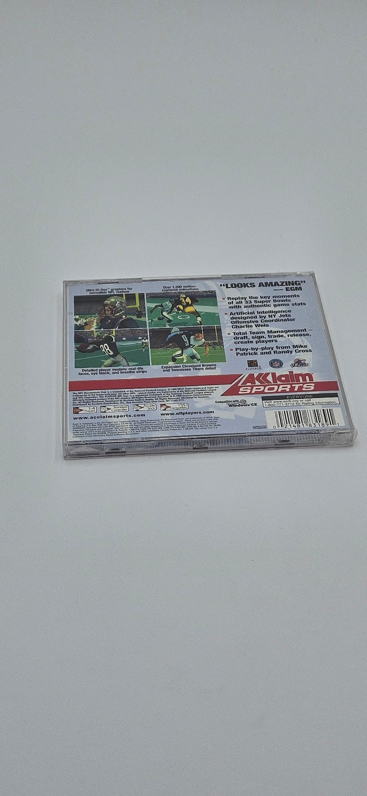 NFL Quarterback Club 2000 Sega Dreamcast
