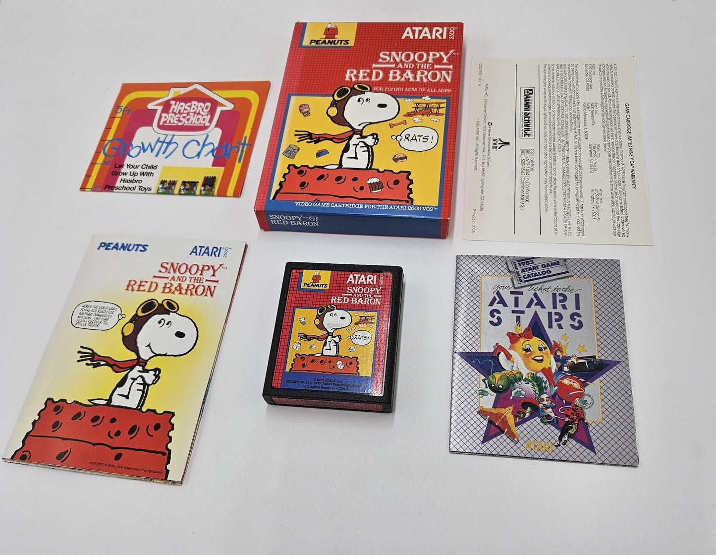 Snoopy and the Red Baron Atari 2600/VCS