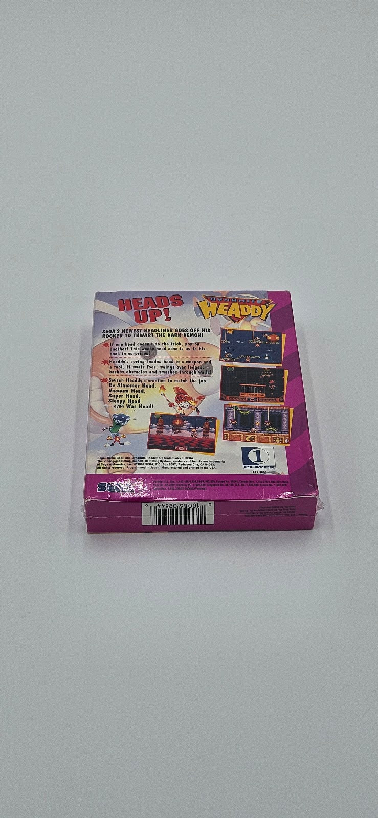 Dynamite  Headdy Sega Game Gear