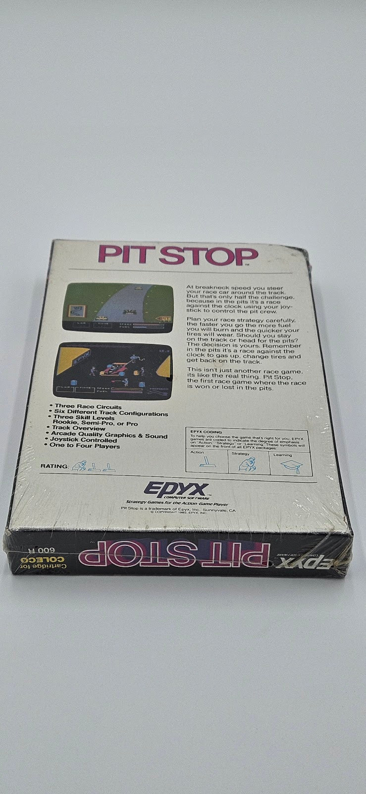 Epyx Pit Stop Colecovision