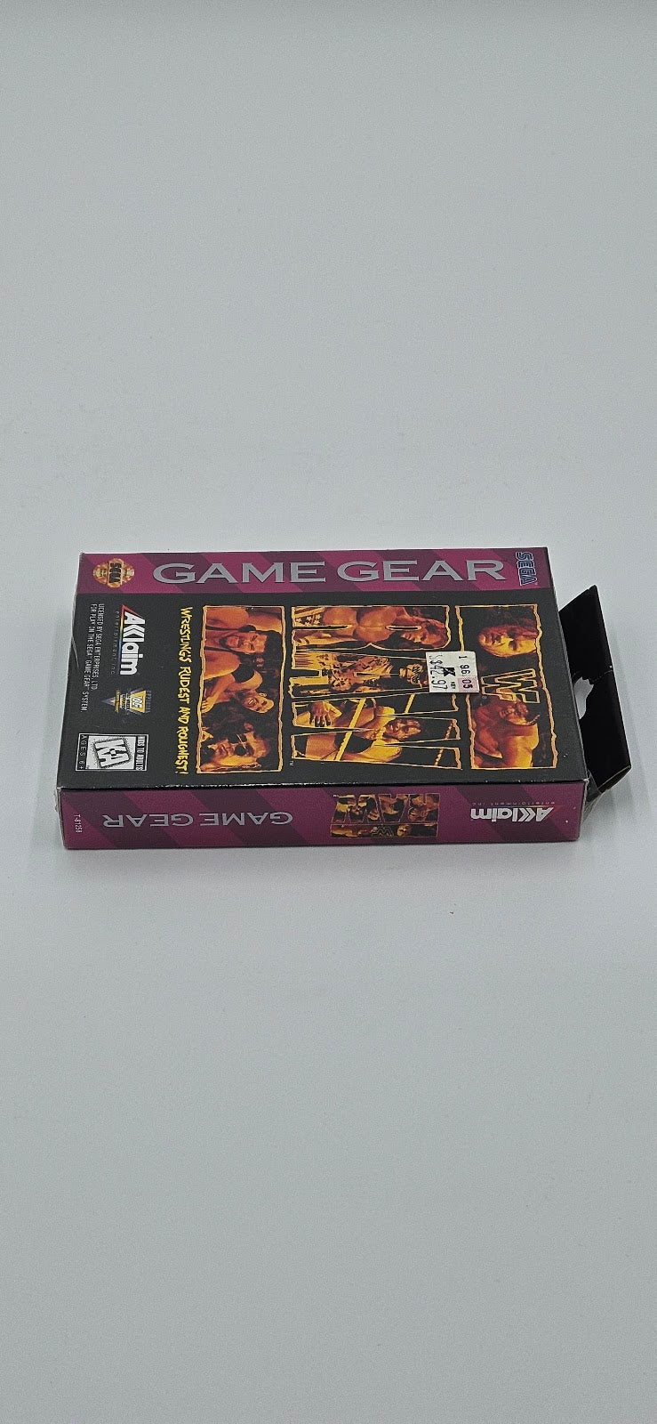 WWF Raw Sega Game Gear