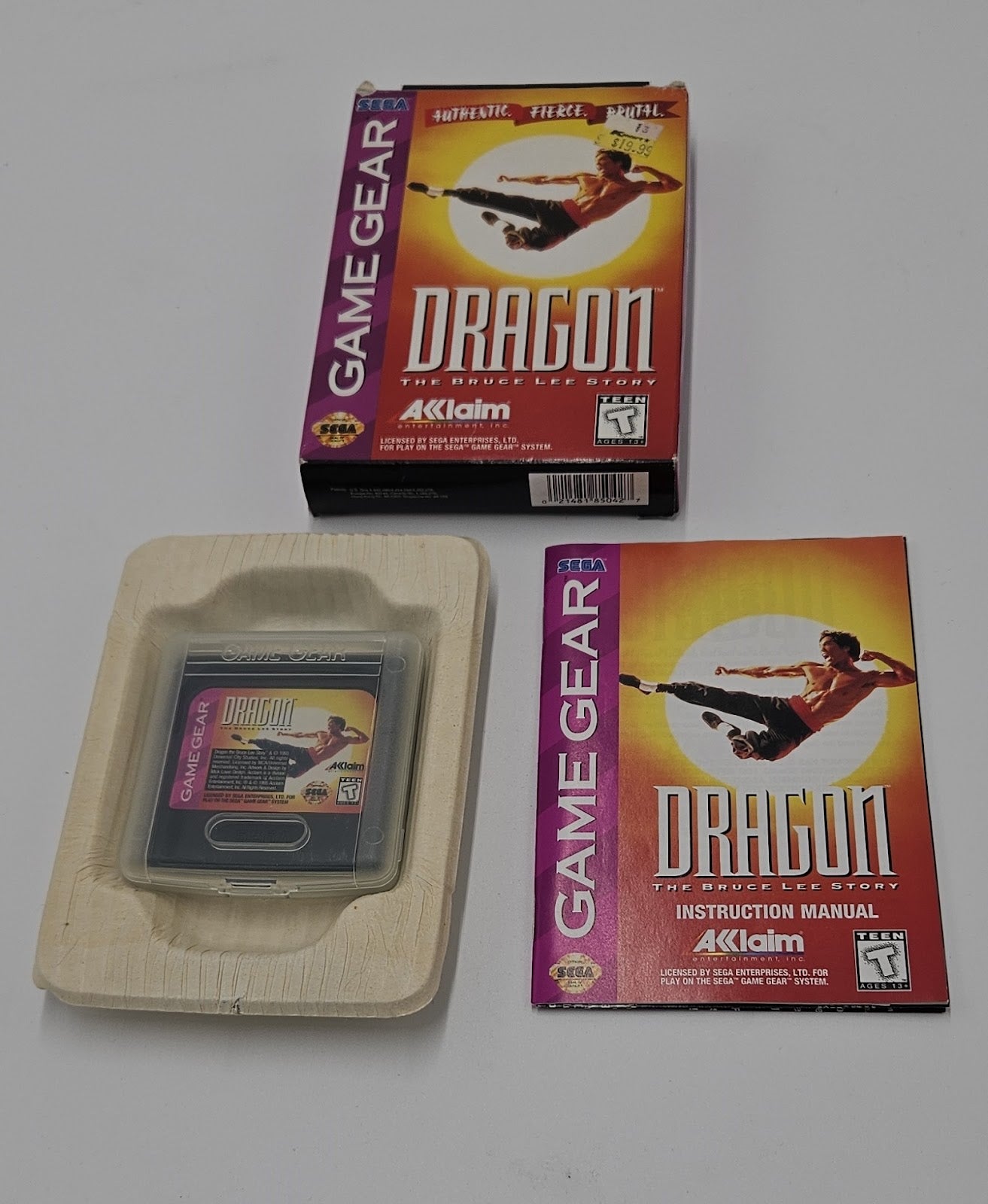 DRAGON: The Bruce Lee Story Game Gear