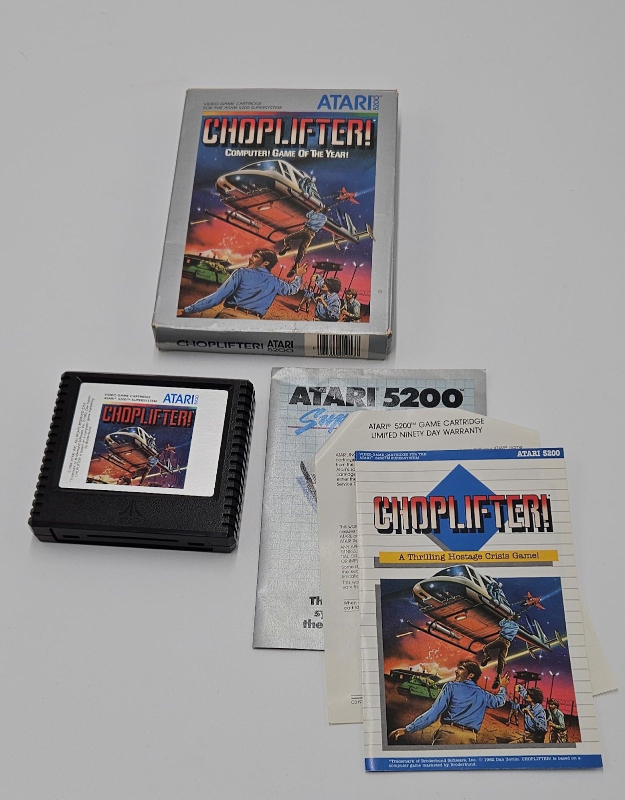 Choplifter! Atari 5200