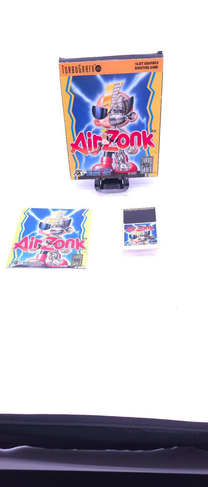 Air Zonk Turbografx16 CIB MINT RARE! Collector Grade TurboGrafx 16