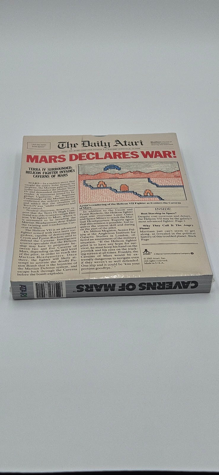 Caverns of Mars Atari 400/800