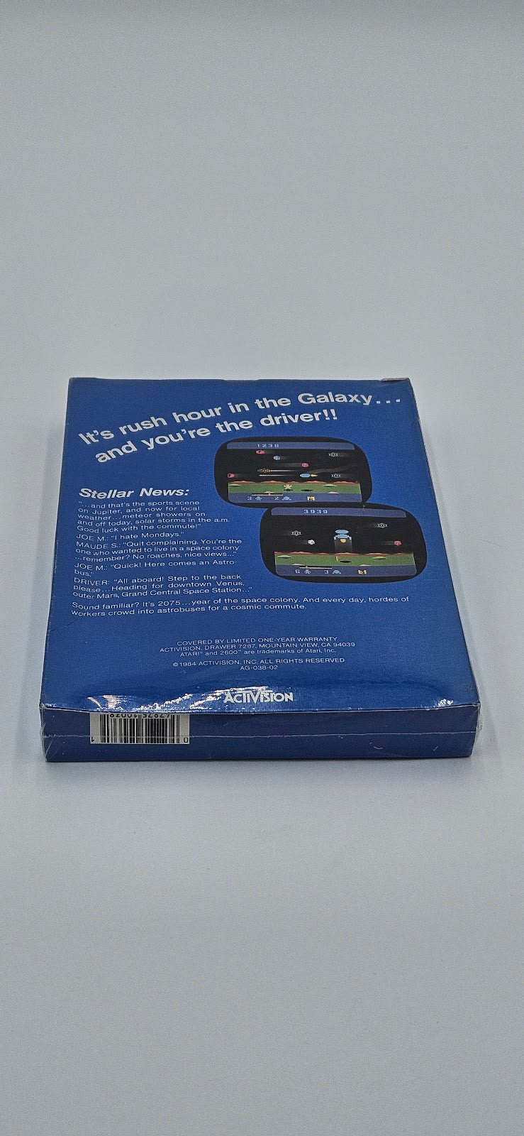 Cosmic Commuter Atari 2600/VCS
