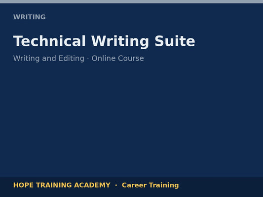 Technical Writing Suite