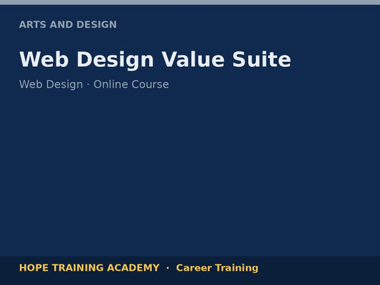 Web Design Value Suite