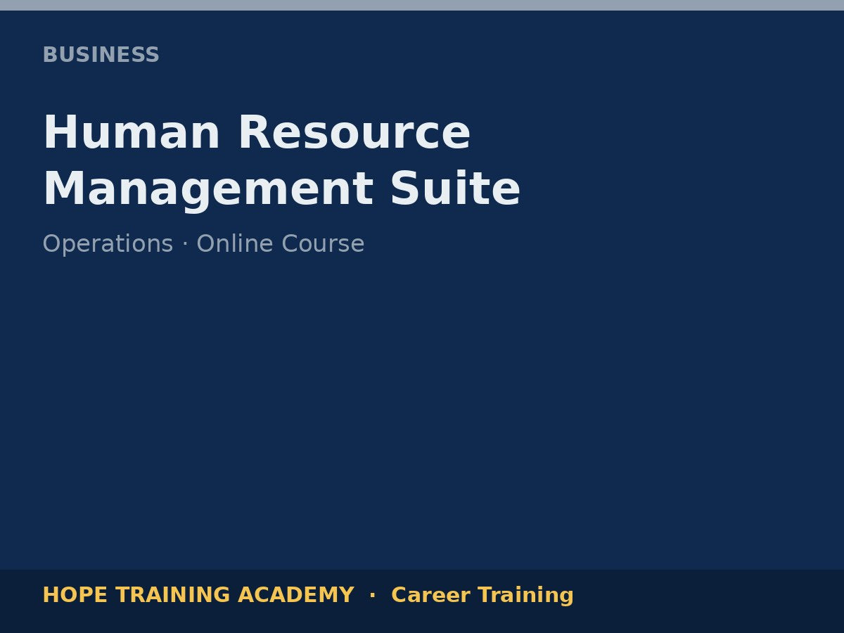 Human Resource Management Suite
