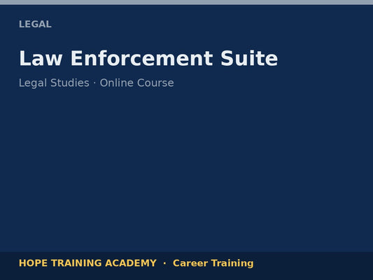 Law Enforcement Suite