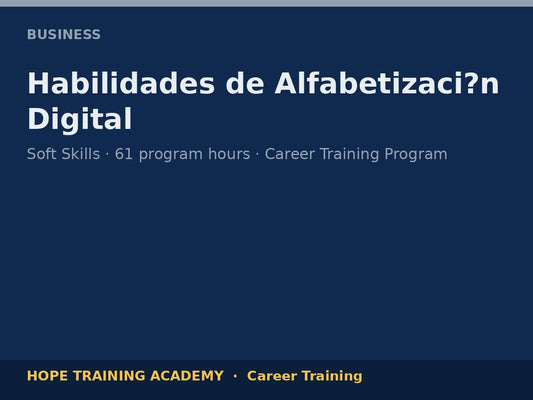 Habilidades de Alfabetizaci?n Digital