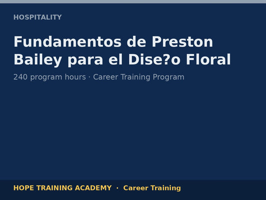 Fundamentos de Preston Bailey para el Dise?o Floral