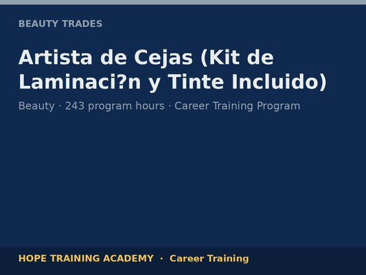 Artista de Cejas (Kit de Laminaci?n y Tinte Incluido)