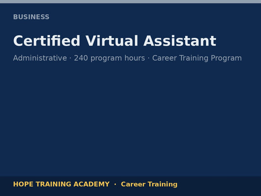 Certified Virtual Assistant