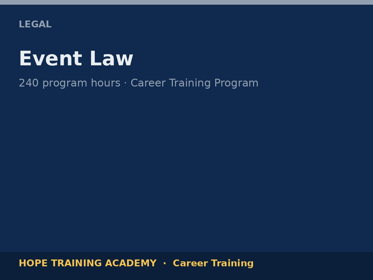Event Law