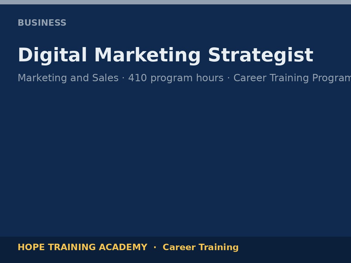 Digital Marketing Strategist