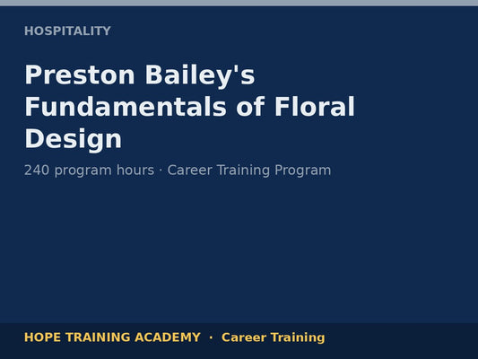 Preston Bailey's Fundamentals of Floral Design