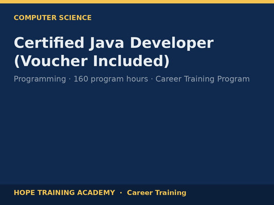 Certified Java Developer (Voucher Included)