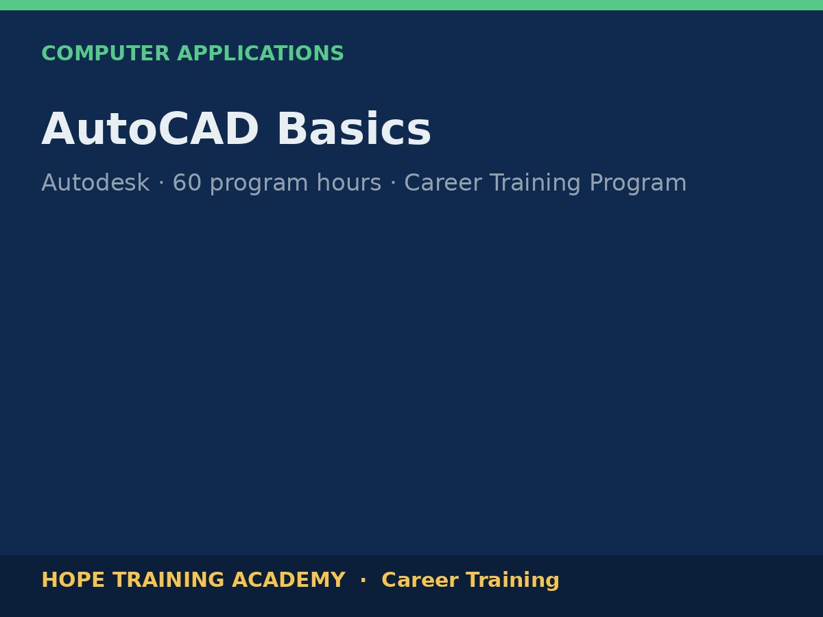 AutoCAD Basics