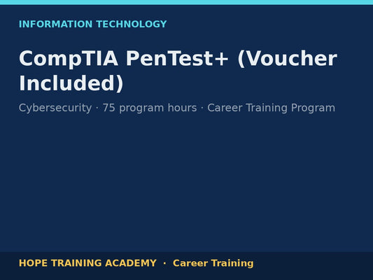 CompTIA PenTest+ (Voucher Included)