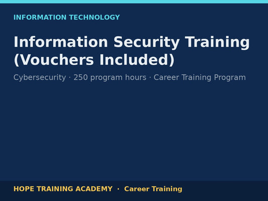 Information Security Training (Vouchers Included)