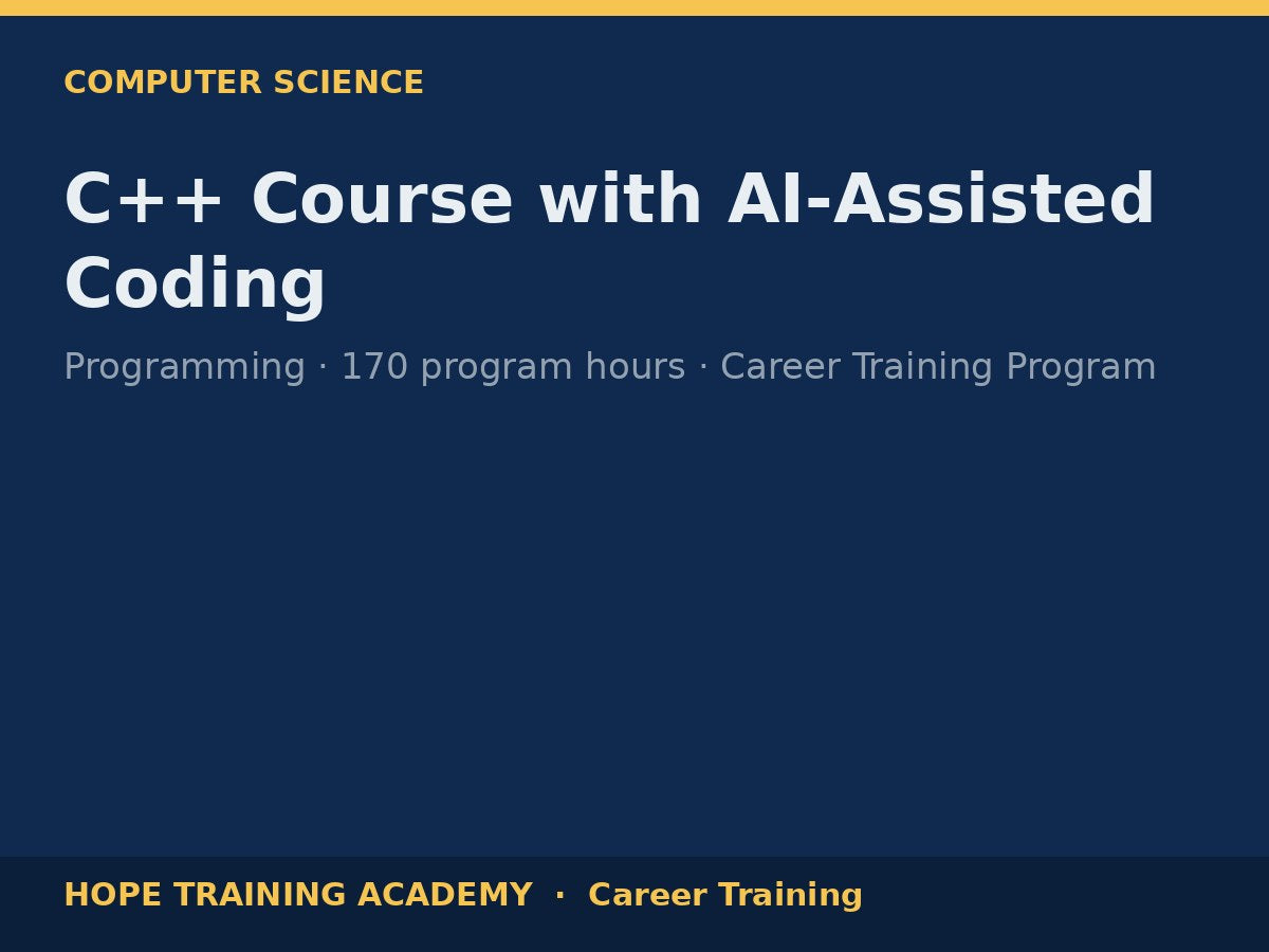 C++ Course with AI-Assisted Coding