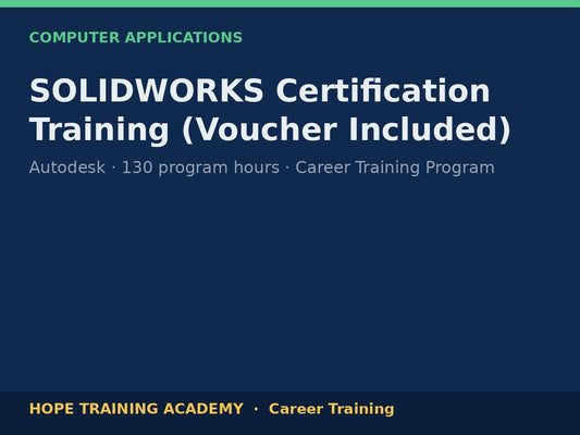 SOLIDWORKS Certification Training (Voucher Included)
