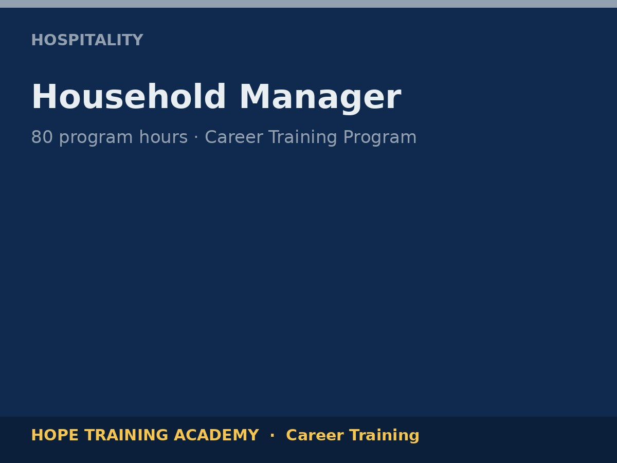 Household Manager