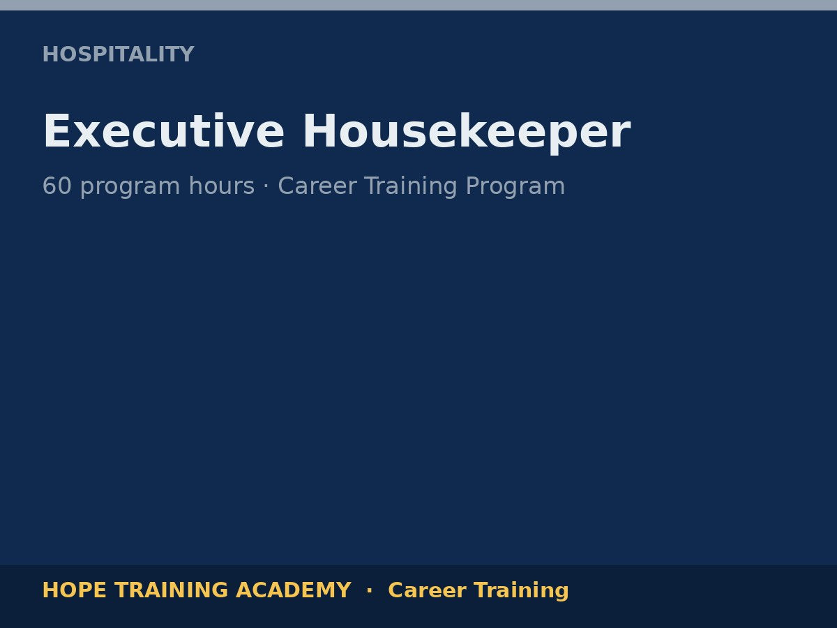 Executive Housekeeper