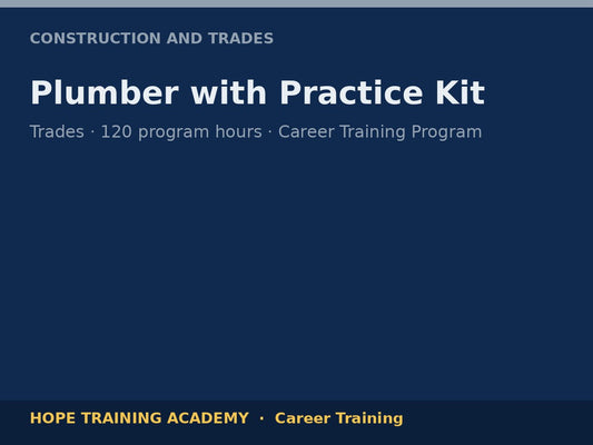 Plumber with Practice Kit