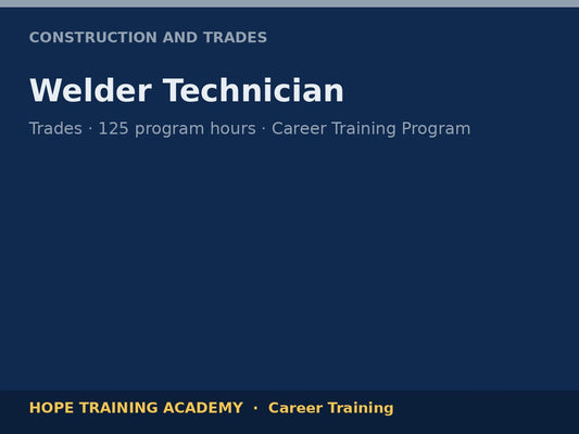 Welder Technician