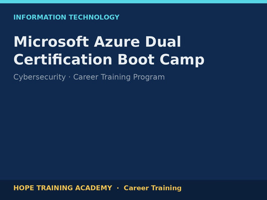 Microsoft Azure Dual Certification Boot Camp