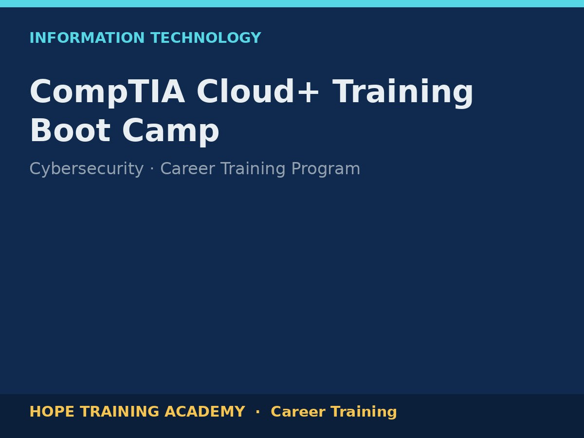CompTIA Cloud+ Training Boot Camp