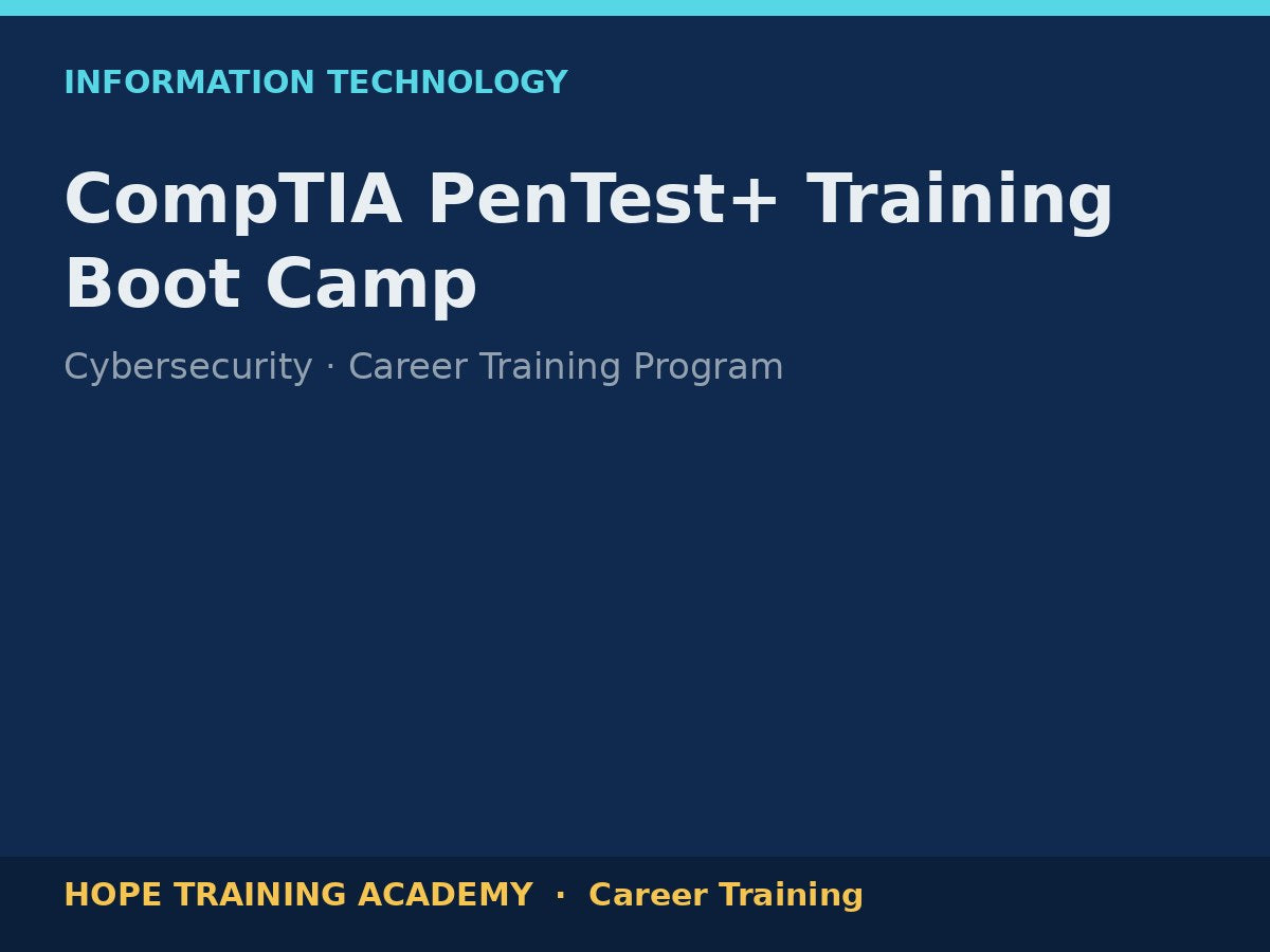CompTIA PenTest+ Training Boot Camp