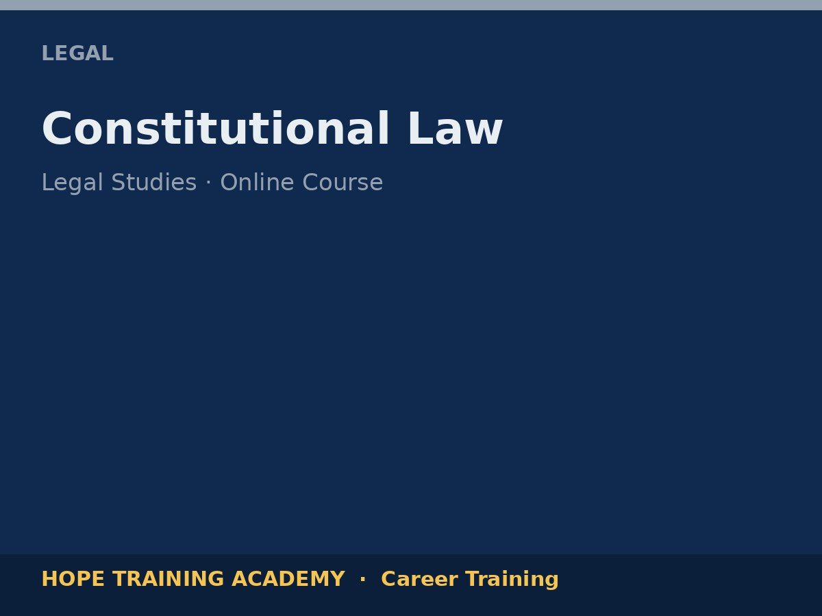 Constitutional Law
