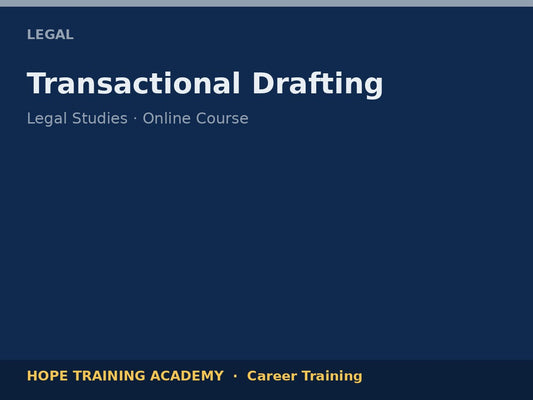 Transactional Drafting