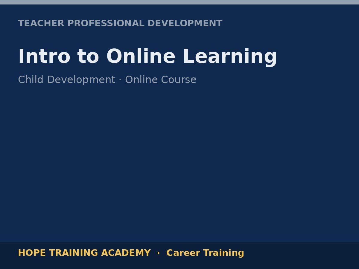 Intro to Online Learning