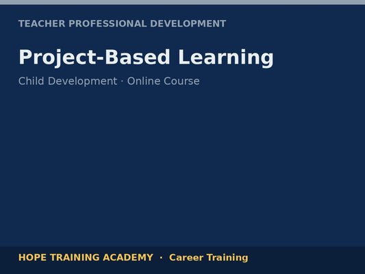 Project-Based Learning
