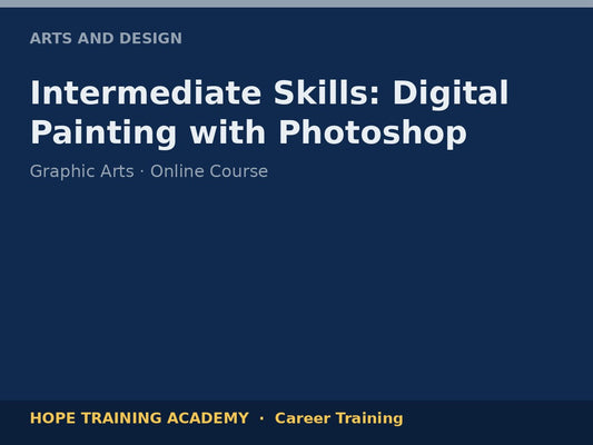 Intermediate Skills: Digital Painting with Photoshop