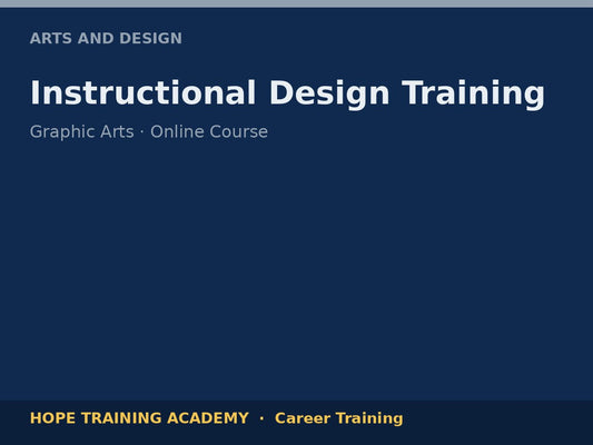 Instructional Design Training