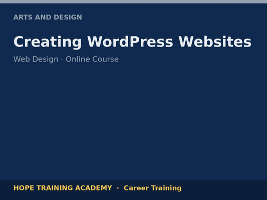 Creating WordPress Websites