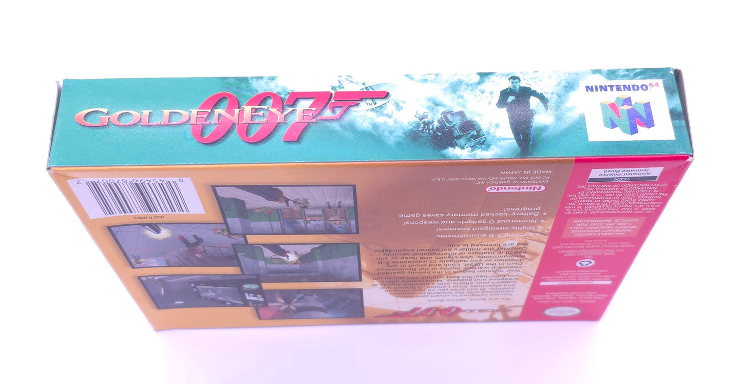 GoldenEye 007 Nintendo 64 Pristine CIB Complete High Grader