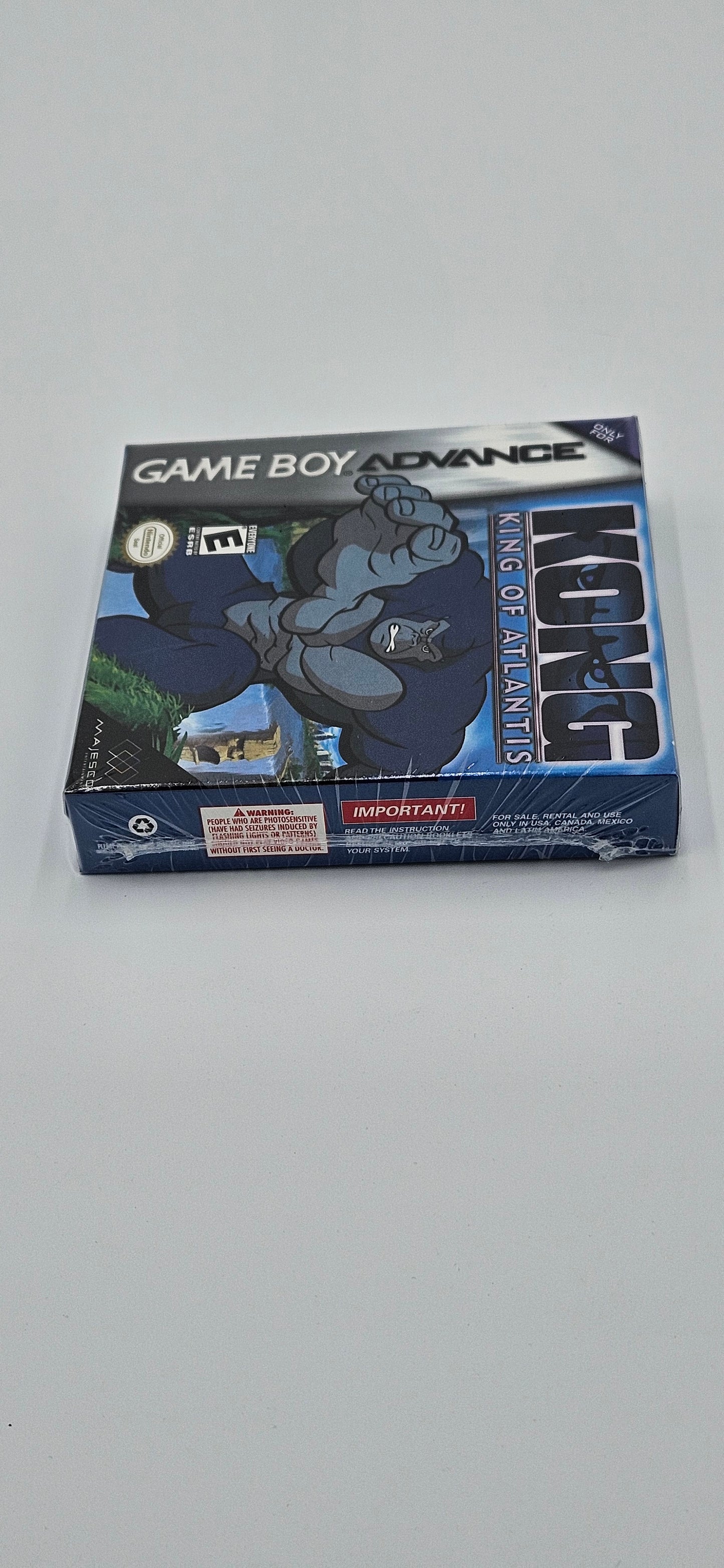 Kong King of Atlantis GBA - SEALED BOX - Mint Condition! Gameboy Advance