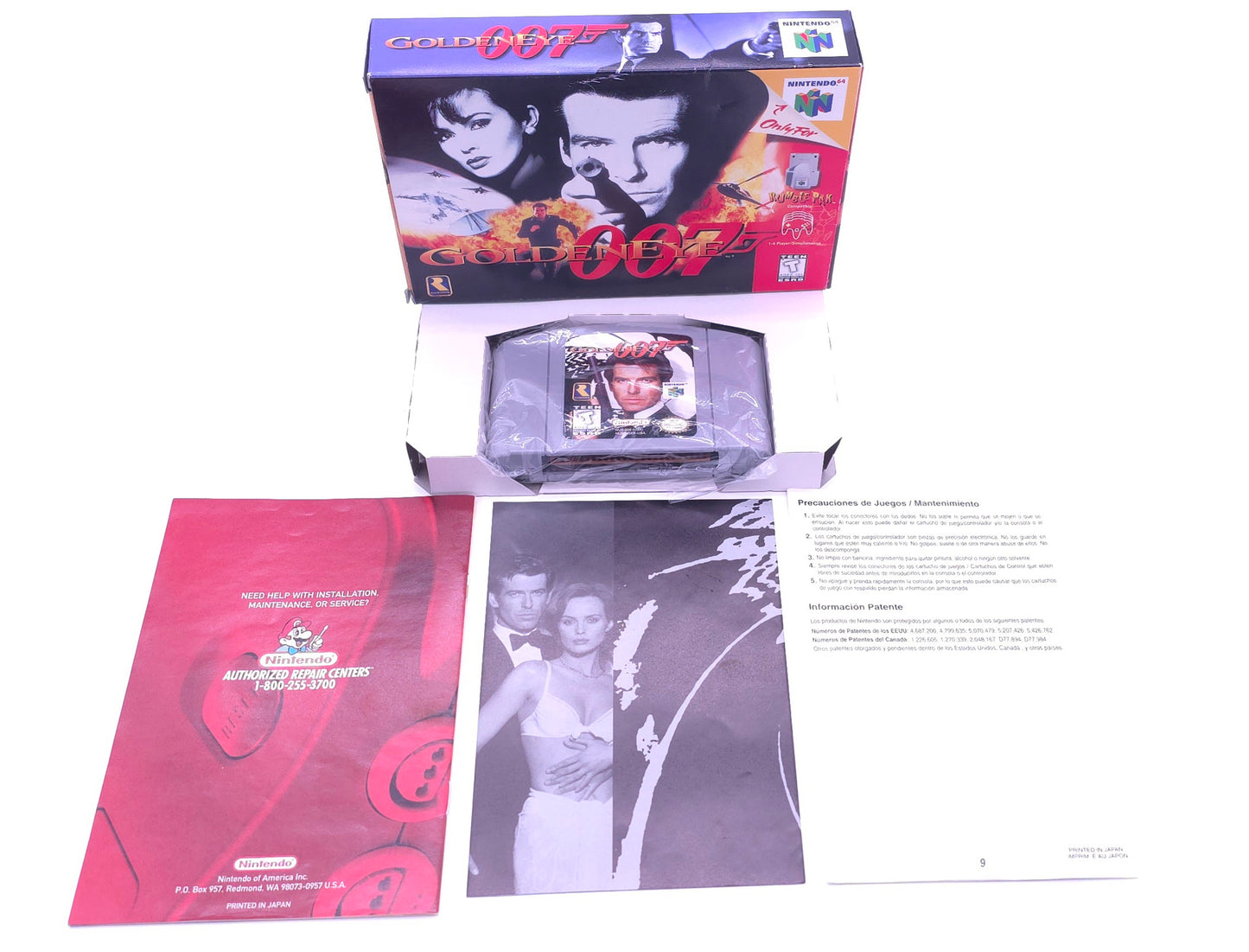 GoldenEye 007 Nintendo 64 Pristine CIB Complete High Grader