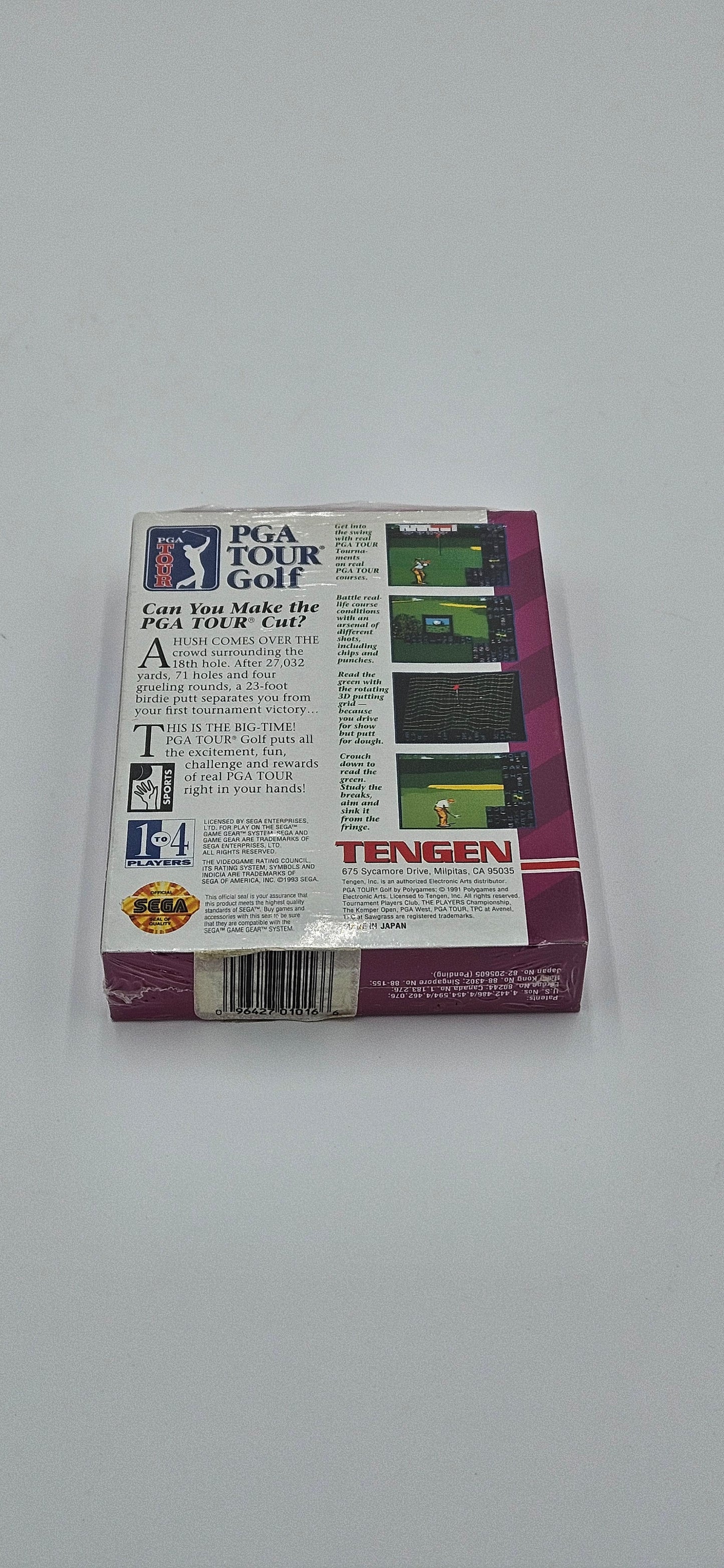 PGA Tour Golf Sega Game Gear
