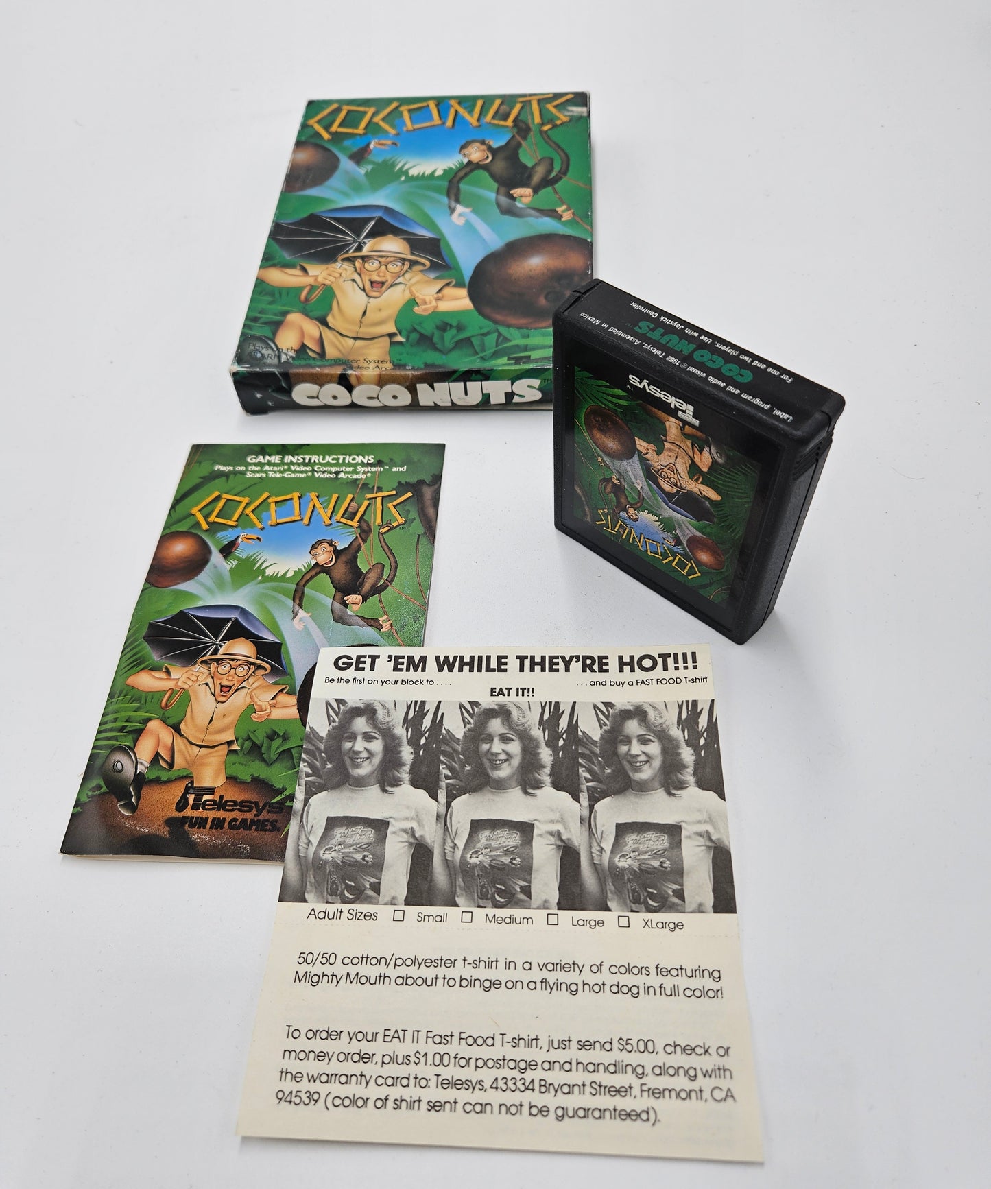 Coconuts Atari 2600/VCS