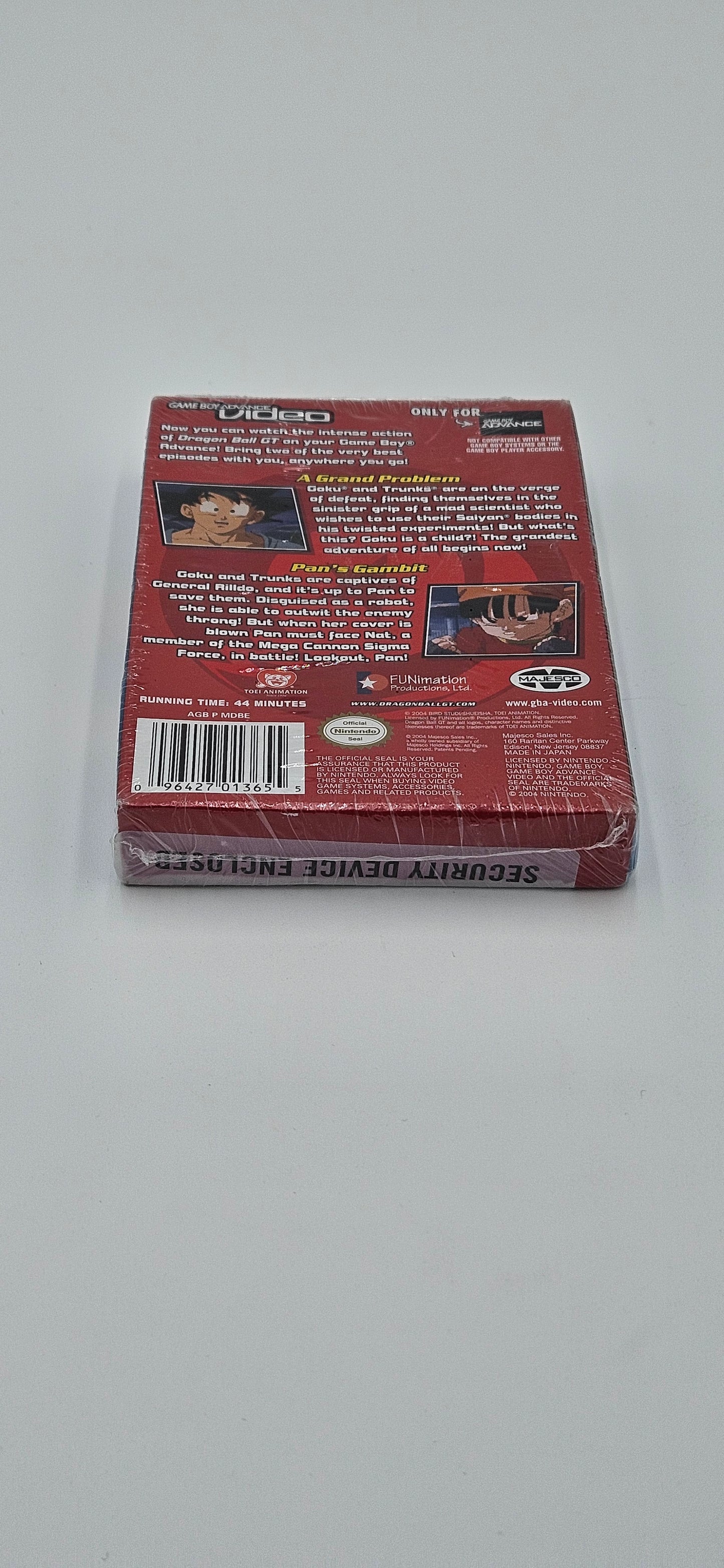 Dragon Ball GT Volume 1 Gameboy Advance Video