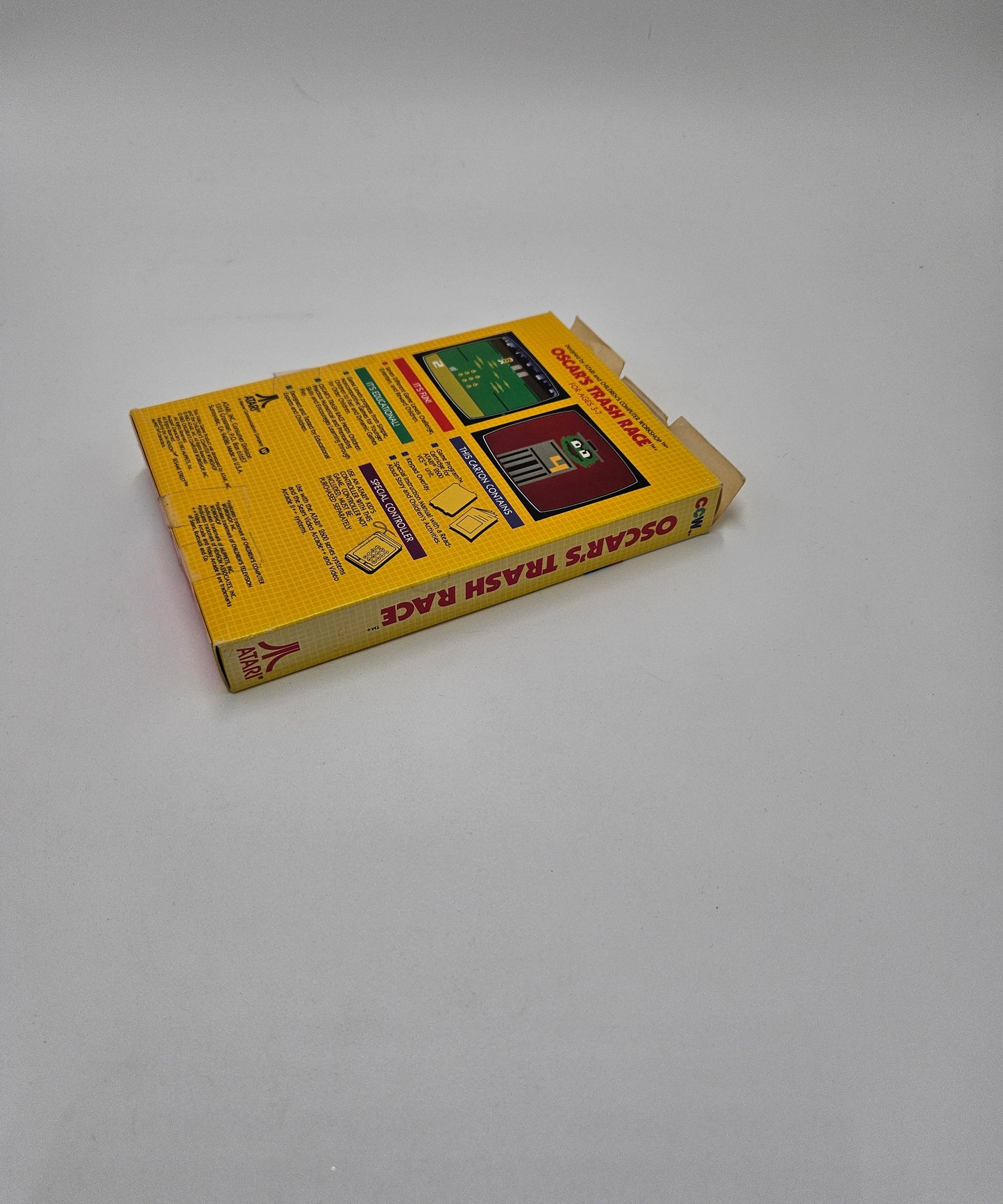 Oscar's Trash Race Atari 2600/VCS