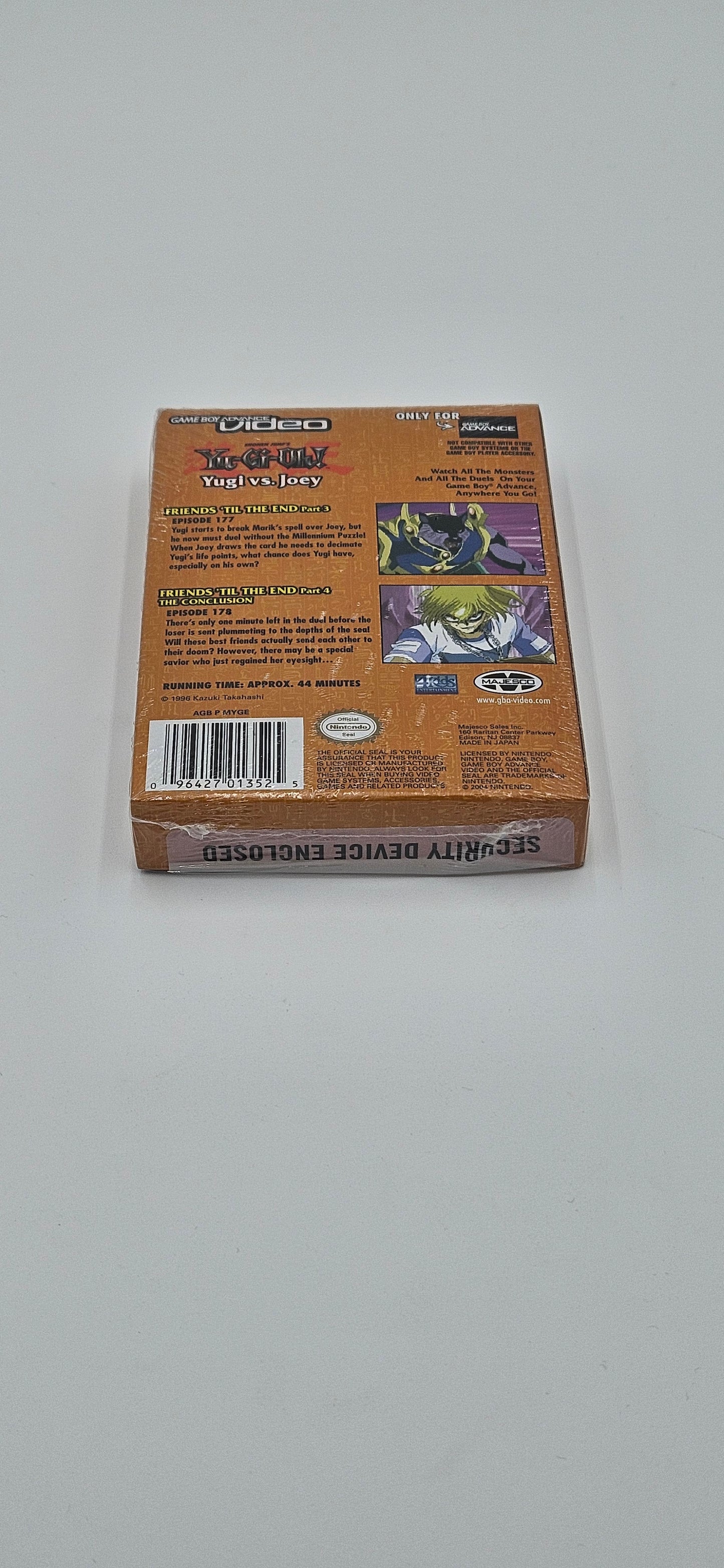 Yu-Gi-Oh! Yugi vs. Joey Gameboy Advance Gameboy Advance Video