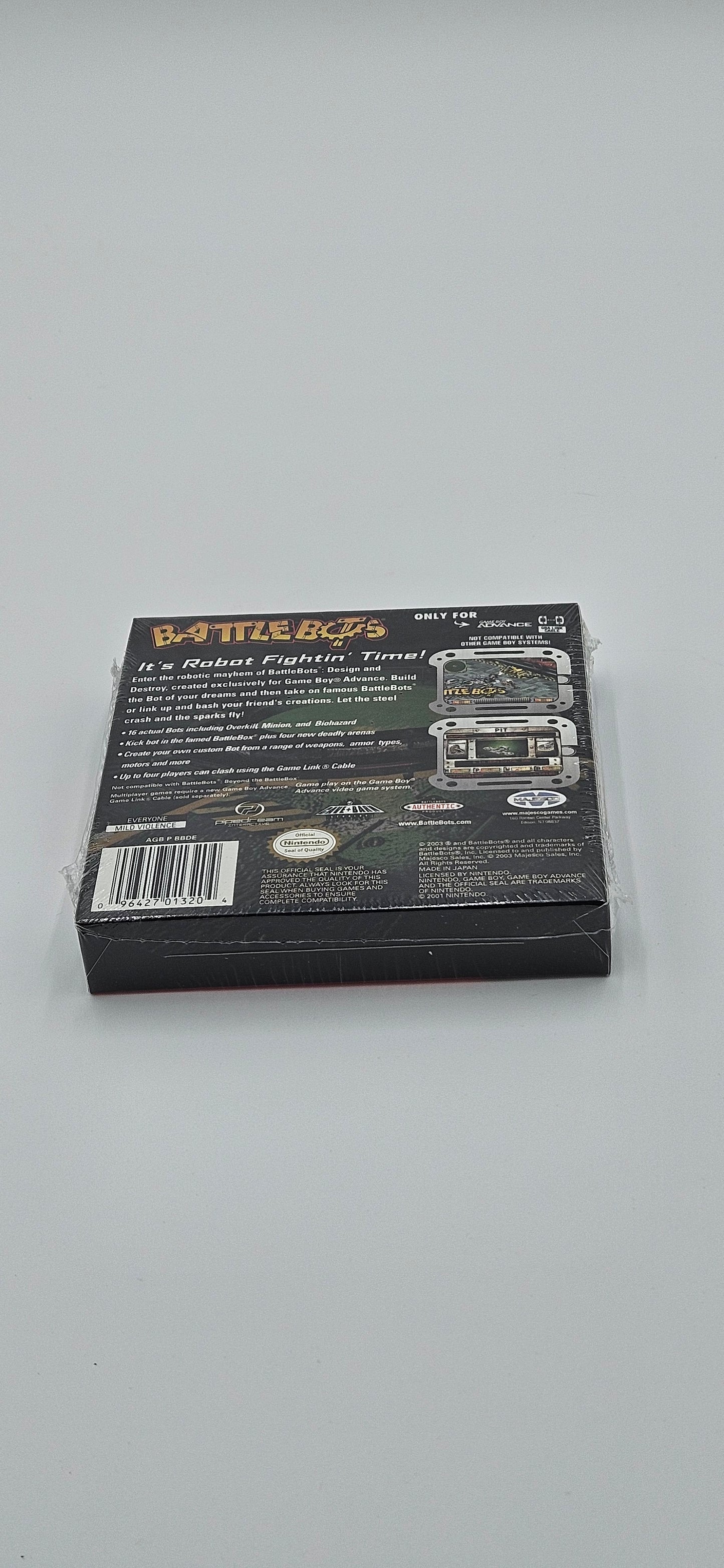Battle Bots Design & Destroy GBA Factory Sealed - brande new - RARE